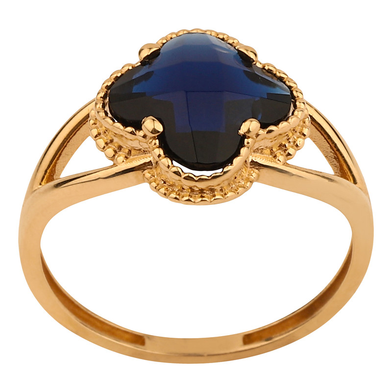 انگشتر طلا 18 عیار زنانه با طرح ونکلیف آرپلز صلاحی گلد مدل 18007 سایز 56