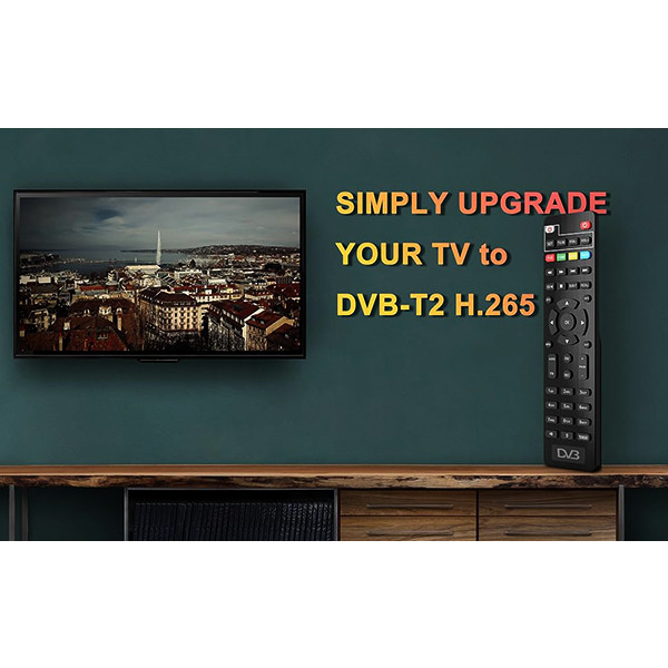 گیرنده دیجیتال DVB-T مدل H.265 HEVC Main 10