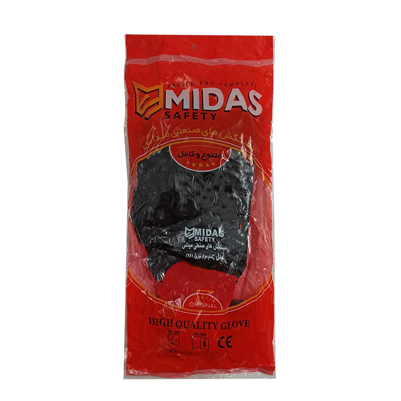 دستکش ایمنی میداس کد E412
