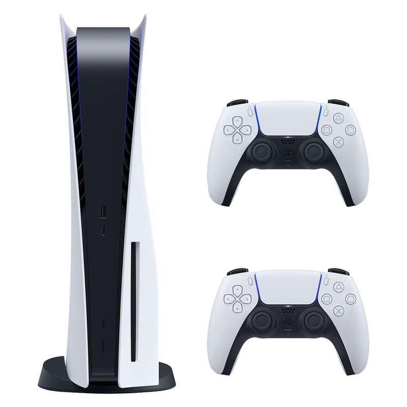 کنسول بازی سونی مدل PlayStation 5 ظرفیت 825 گیگابایت ریجن 1116 اروپا به همراه دسته اضافی