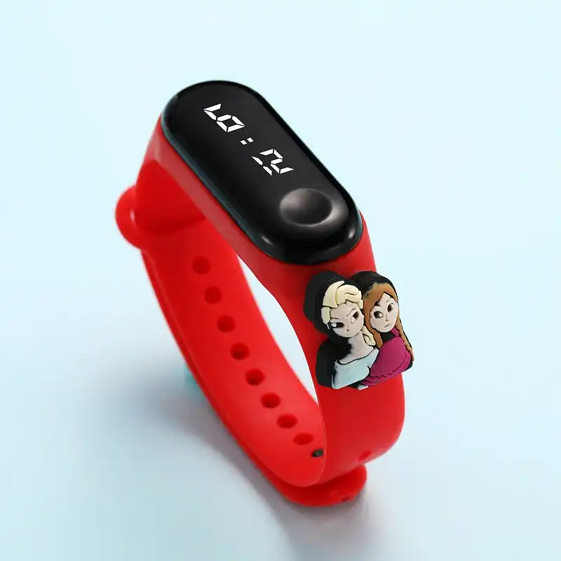 ساعت مچی دیجیتال بچه‌گانه طرح آنا و السا