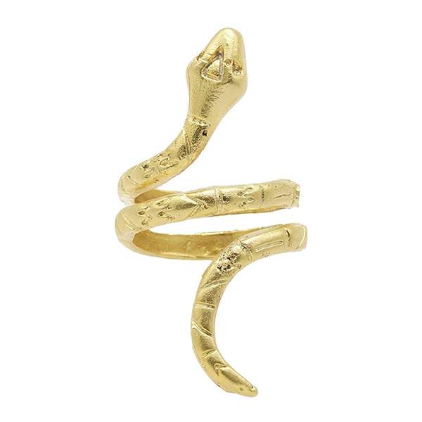 انگشتر زنانه طرح مار مدل 10