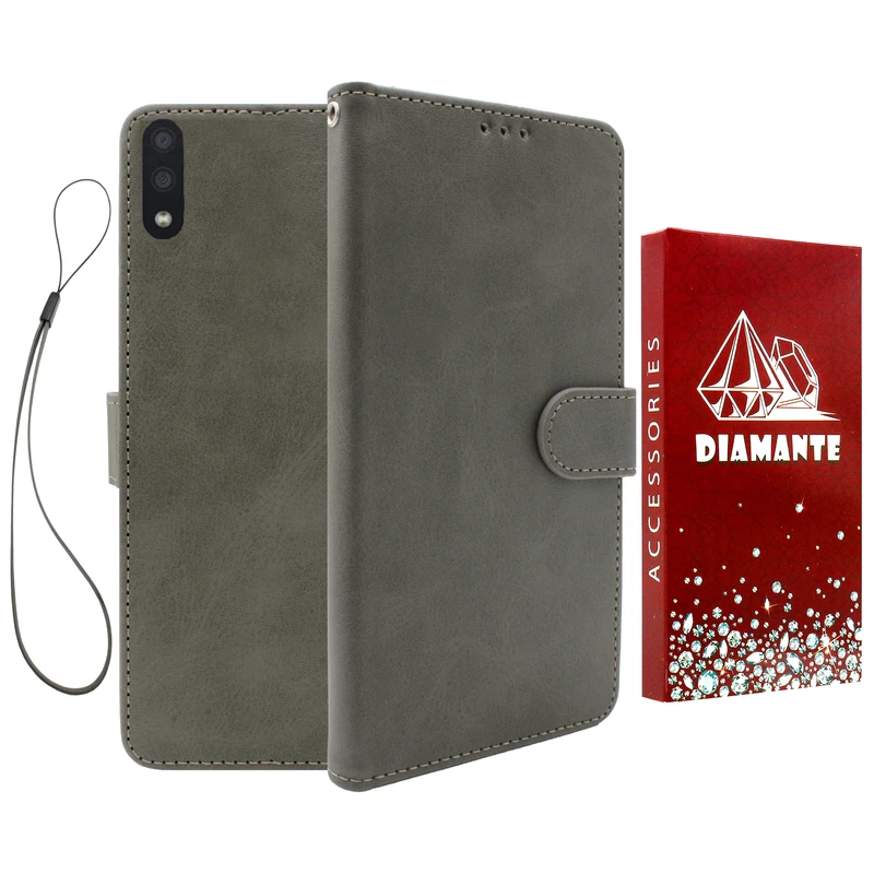 کیف کلاسوری دیامانته مدل Chanta Rd مناسب برای گوشی موبایل سامسونگ Galaxy A022 به همراه بندآویز