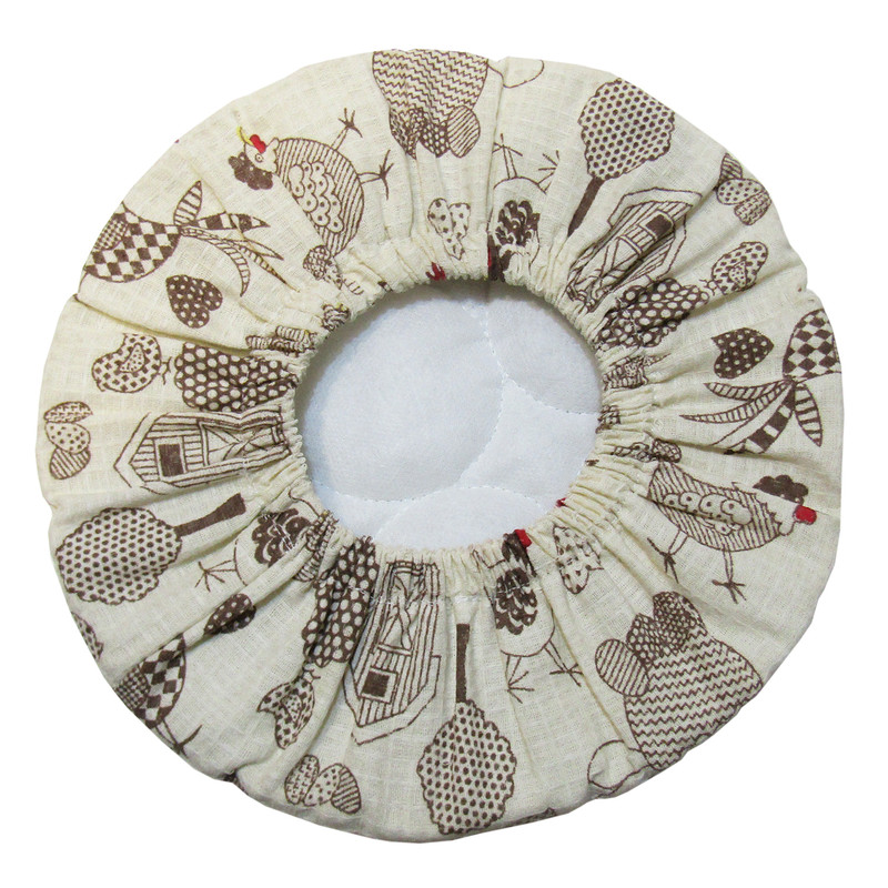 دم‌کنی هوم اند لایف مدل آروشا طرح مرغ و خروس کد L30