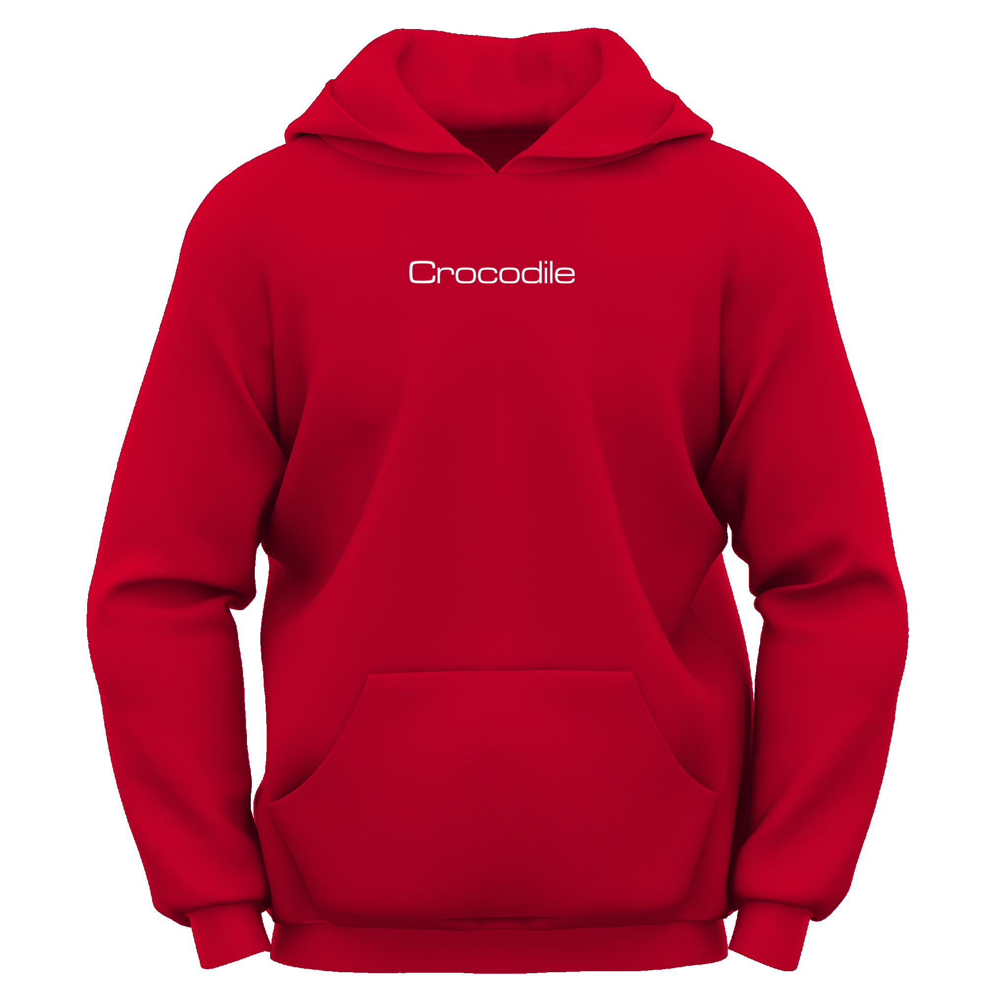 هودی مردانه مدل هودی زنانه مدل CrocodileHoodie کد MH1582 رنگ قرمز