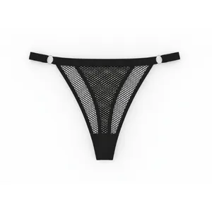 شورت لامبادا زنانه مدل زنبوری حلقه دار