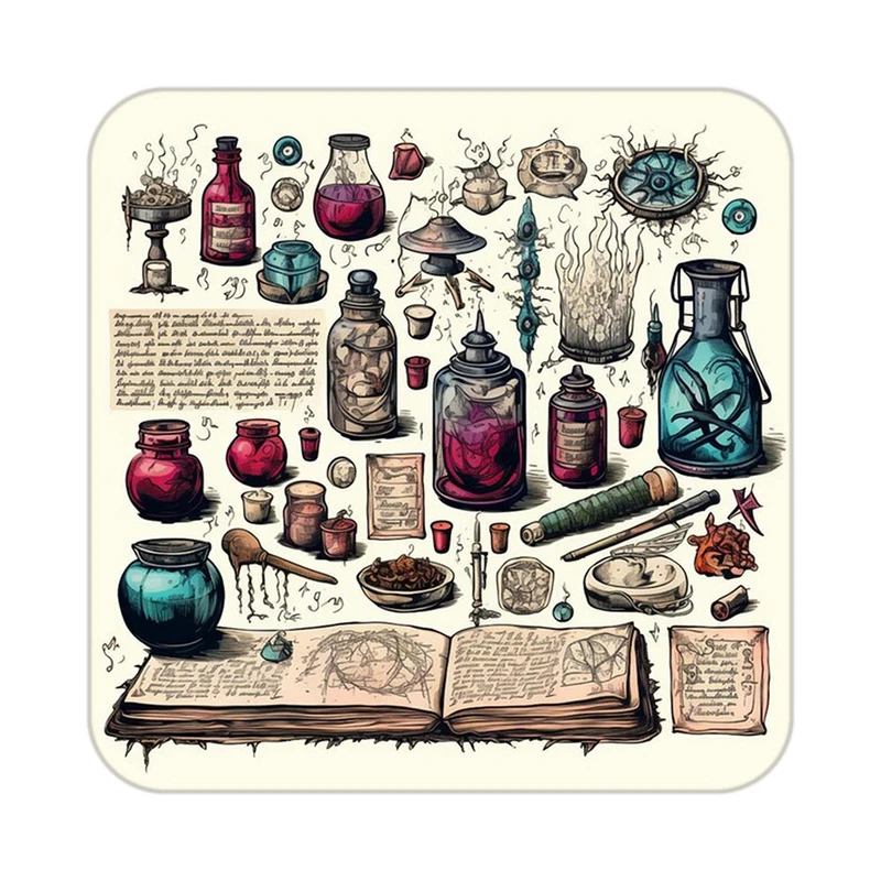 زیر لیوانی کاکتی طرح هری پاتر Harry Potter مدل mp41287