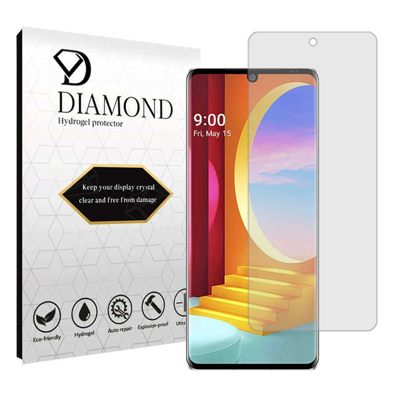 محافظ صفحه نمایش شفاف دیاموند مدل Tough مناسب برای گوشی موبایل ال جی Velvet 