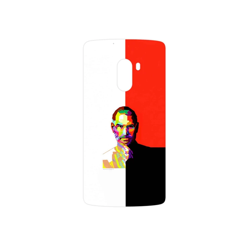 برچسب پوششی ماهوت مدل 1 Collage of Steve Jobs مناسب برای گوشی موبایل لنوو A7010