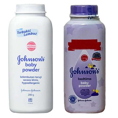 پودر بچه جانسون مدل babypowder حجم 200 میلی لیتر  مجموعه 2 عددی
