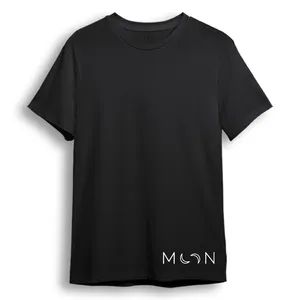 تی شرت آستین کوتاه زنانه مدل Moon کد K67 رنگ مشکی