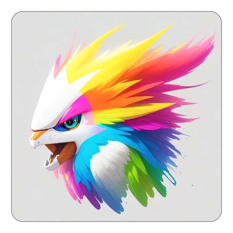 مگنت کاکتی طرح حیوانات رنگی مدل mp26929