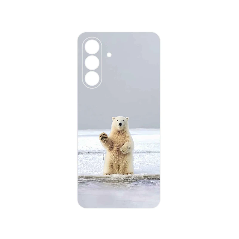 برچسب پوششی ماهوت مدل Polar_bear مناسب برای گوشی موبایل سامسونگ Galaxy A56