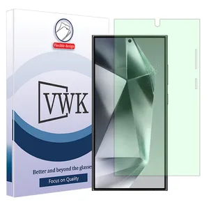 VWK Eye Care model Green light screen protector suitable for Samsung Galaxy S24 ULTRA mobile phone