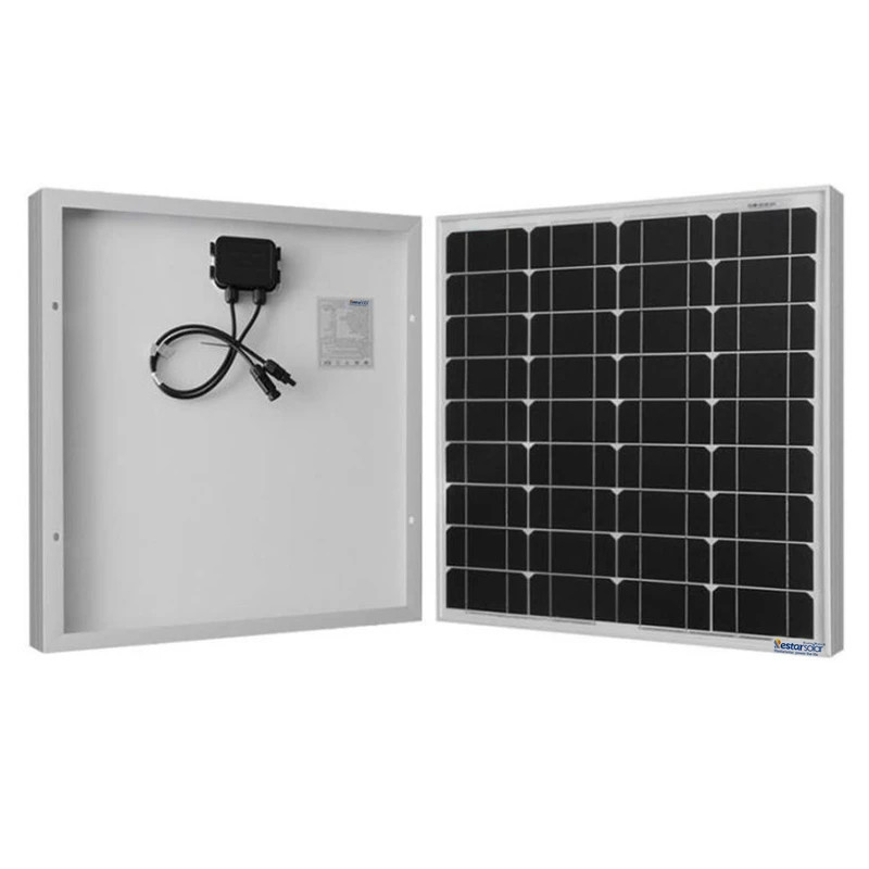 پنل خورشیدی رستارسولار مدل RTM050M ظرفیت 50 وات