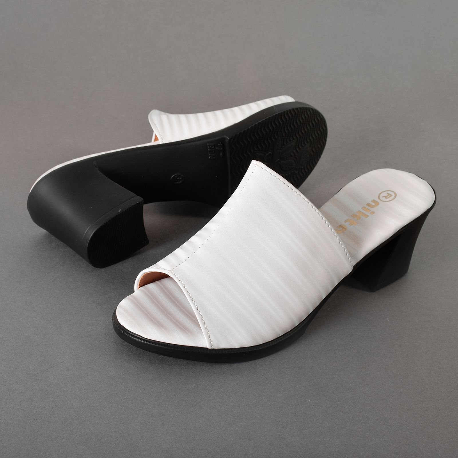 صندل زنانه نیکتا مدل BK.WH.2334 -  - 8