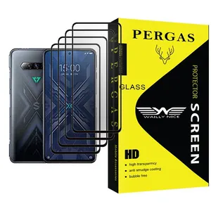 Waily Nice Pergas Glass MIX004 Screen Protector For Xiaomi Black Shark 4 Pro Pack Of 4