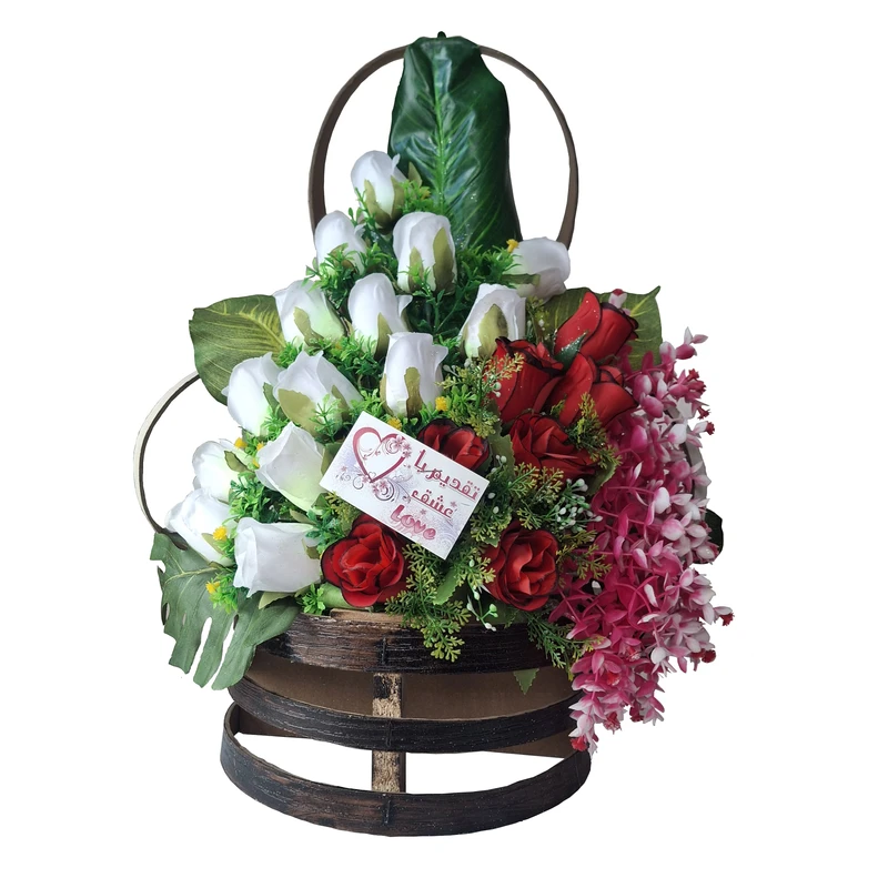 سبد گل مصنوعی مدل ۹۵