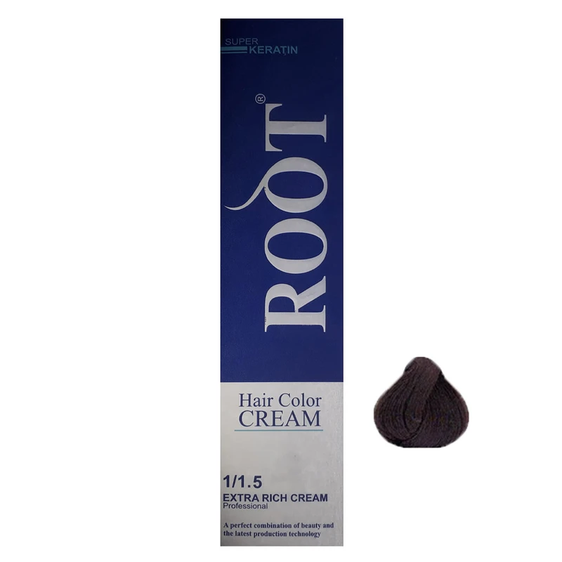 رنک مو روت مدل PROFESSIONAL  شماره 0-3 حجم 120 میلی لیتر رنگ قهوه ای خیلی تیره