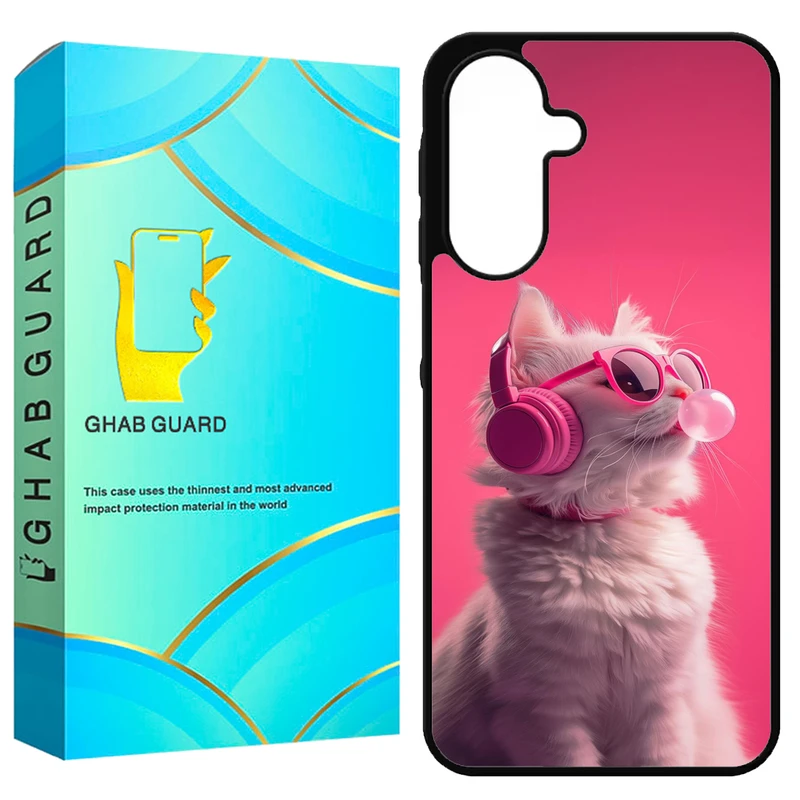 کاور قاب گارد طرح گربه مدل GA26 مناسب برای گوشی موبایل سامسونگ Galaxy A26 5G / Galaxy A17 5G