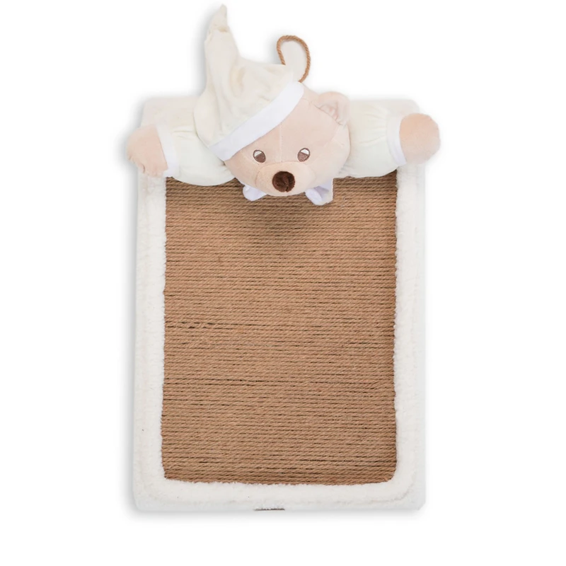 اسباب بازی گربه مدل اسکرچر مستطیلی طرح خرسی