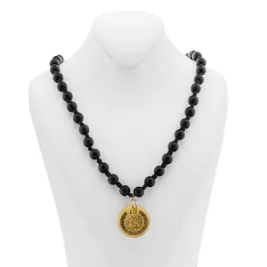 گردنبند آلتین هنر بزازیان مدل روکش طلا آیت الکرسی