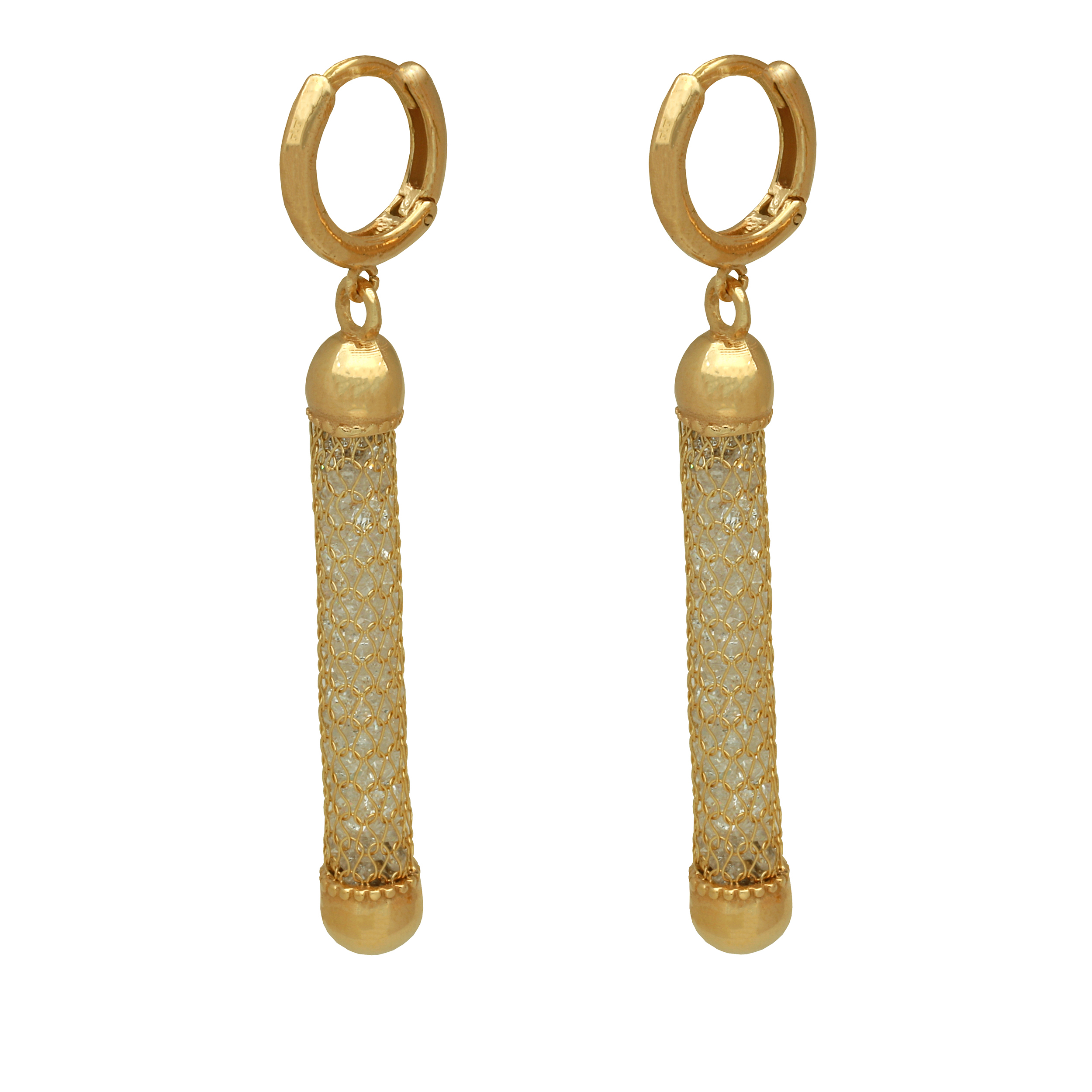 گوشواره طلا 18 عیار زنانه کد 774