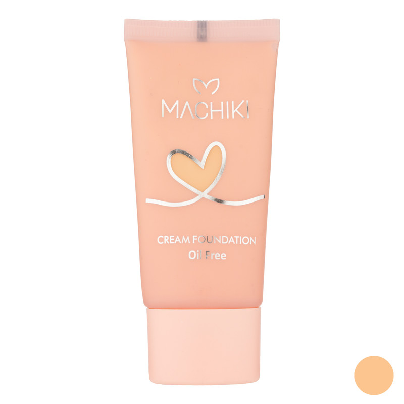 کرم پودر مایع ماچیکی مدل Oil free شماره 03 مناسب برای انواع پوست حجم 30 میلی لیتر