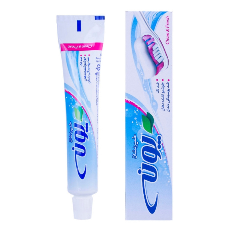 خمیر دندان پونه مدل ضد لک وزن جم 53 گرم بسته 3 عددی