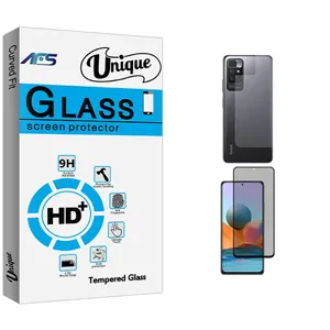 AFS Unique Glass Privacy Screen Protector For Xiaomi Redmi Note 11 4G With Back Protector