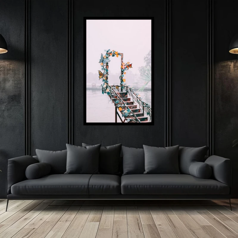تابلو بکلیت طرح فانتزی نقاشی و هنر دیجیتال  مدل B-bu2988