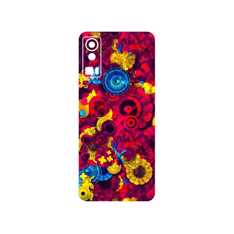 برچسب پوششی ماهوت مدل Vector Flower Garden Digital Art مناسب برای گوشی موبایل جی پلاس X20