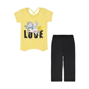 ست بلوز و شلوار دخترانه سون پون مدل 1391784-19