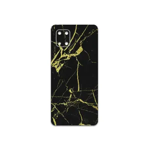 MAHOOT Graphite-Gold-Marble Cover Sticker for Samsung Galaxy Note10 Lite