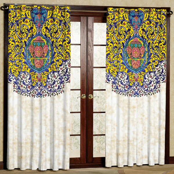 پرده مدل مخمل پانچی کد 7736 سایز 280x140 سانتی متر