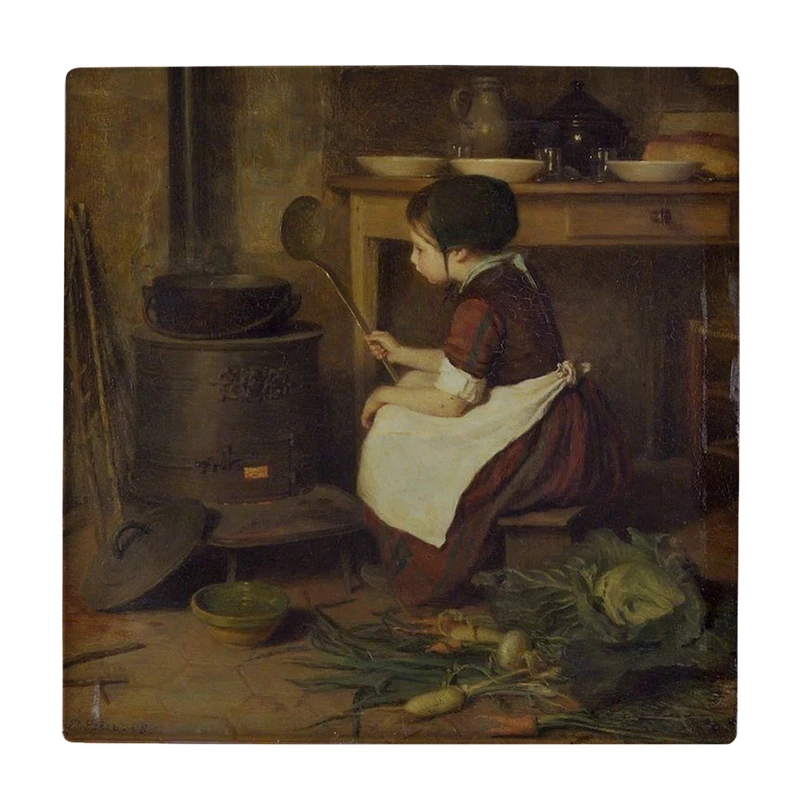 زیر لیوانی طرح نقاشی کلاسیک کد    3033163_222