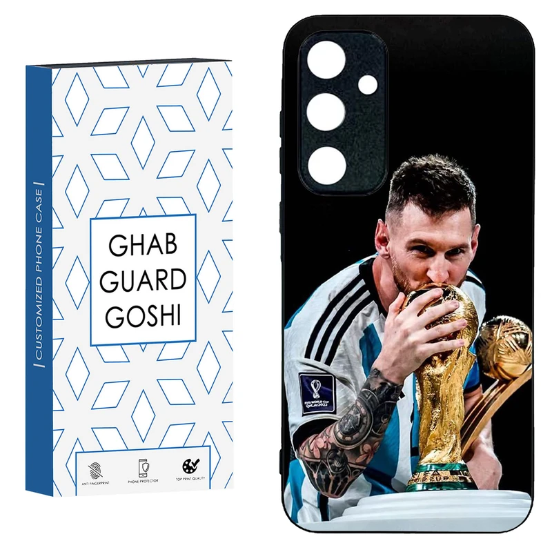 کاور قاب گارد گوشی طرح مسی کد FB-085 مناسب برای گوشی موبایل ساسونگ GALAXY A35  