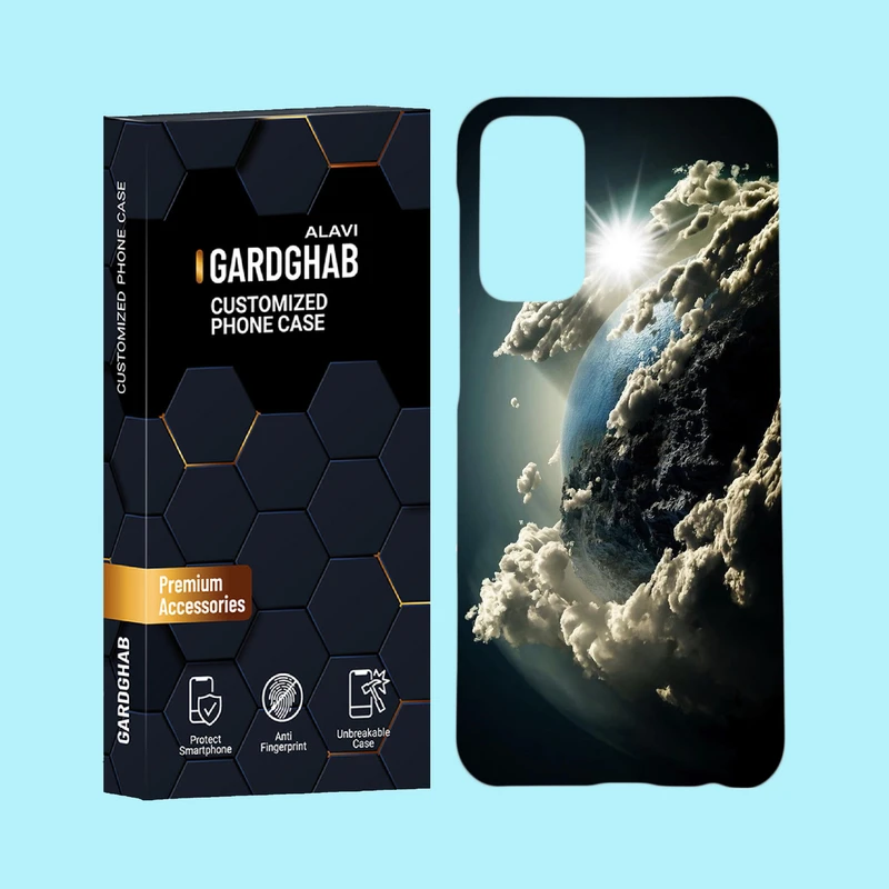 کاور گارد قاب علوی مدل کهکشان مناسب برای گوشی موبایل سامسونگ Galaxy F13 4G / M13 4G