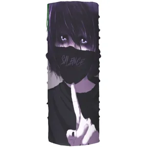 دستمال سر و گردن مدل انیمه کد M121