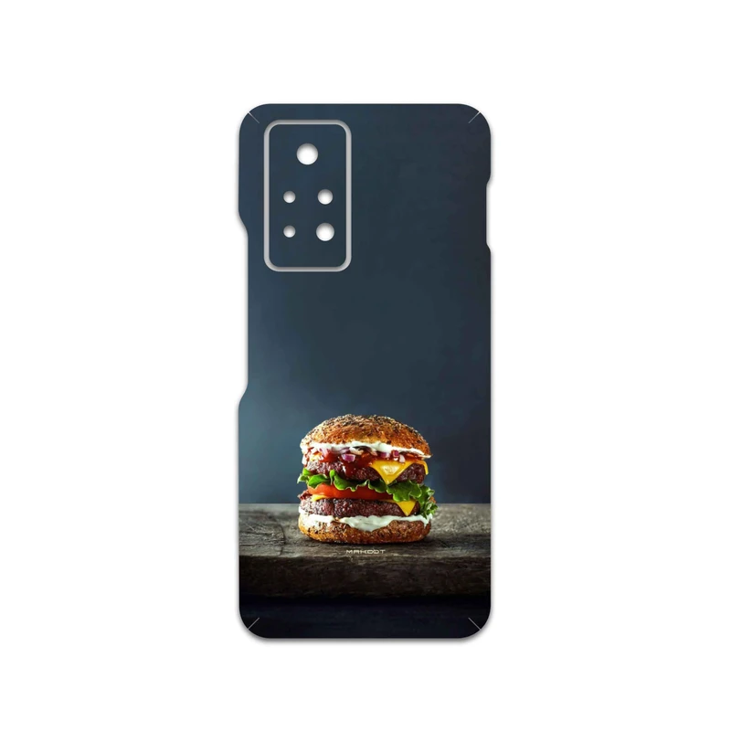 برچسب پوششی ماهوت مدل Hamburger مناسب برای گوشی موبایل اینفینیکس Note 11 Pro