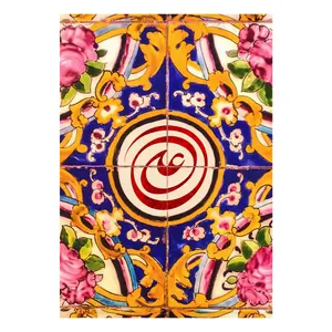 پرچم طرح سنتی مدل ولادت حضرت علی کد 2361D