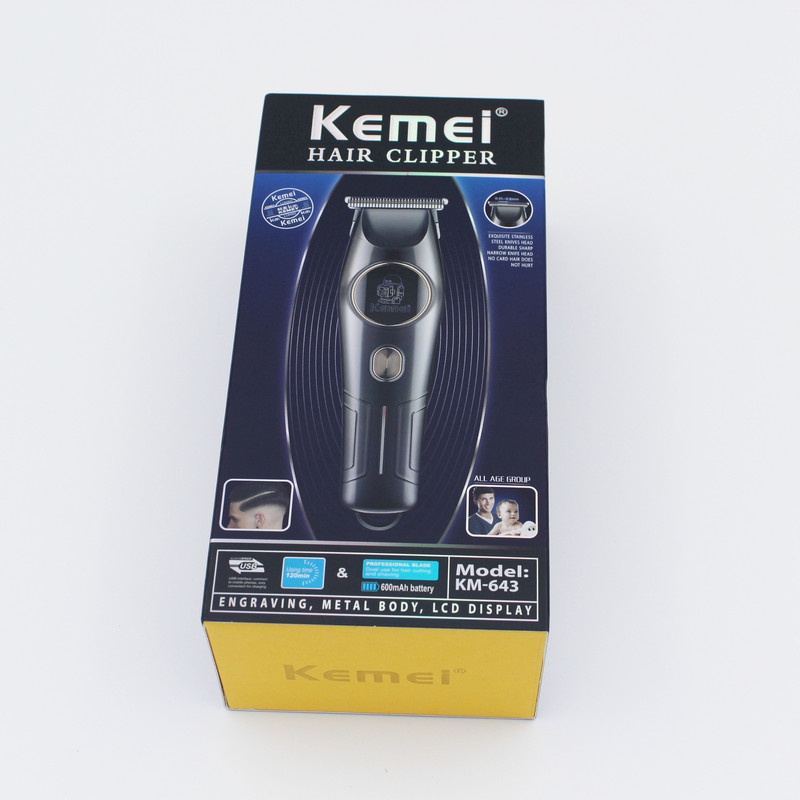 ماشین اصلاح موی سر و صورت کیمی مدل KM-643 ماشین اصلاح موی سر و صورت کیمی مدل KM-643