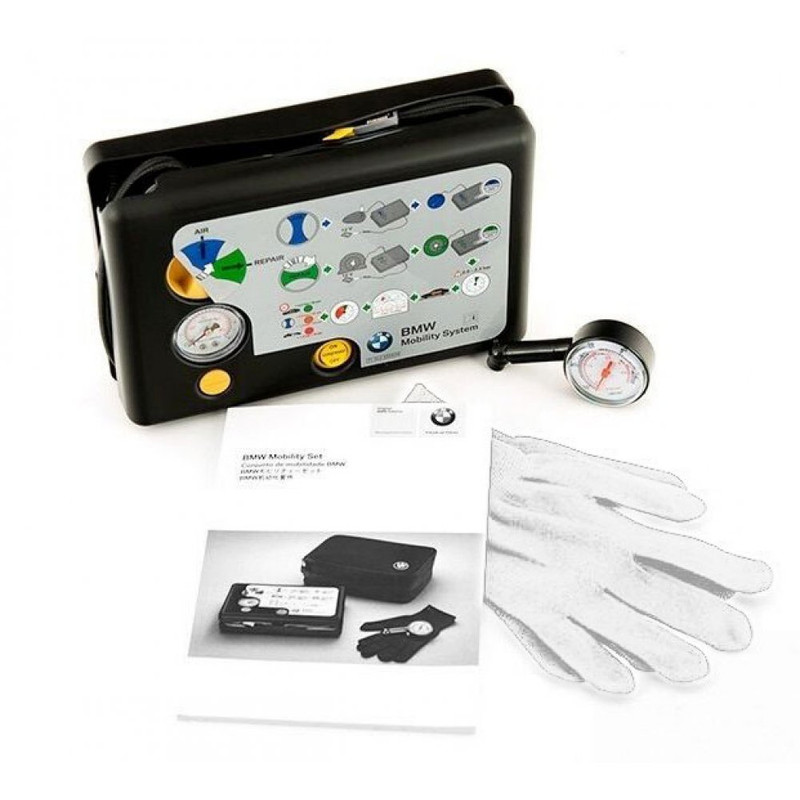 کمپرسور باد بی ام دبلیو مدل Tyre Mobility Set کمپرسور باد بی ام دبلیو مدل Tyre Mobility Set