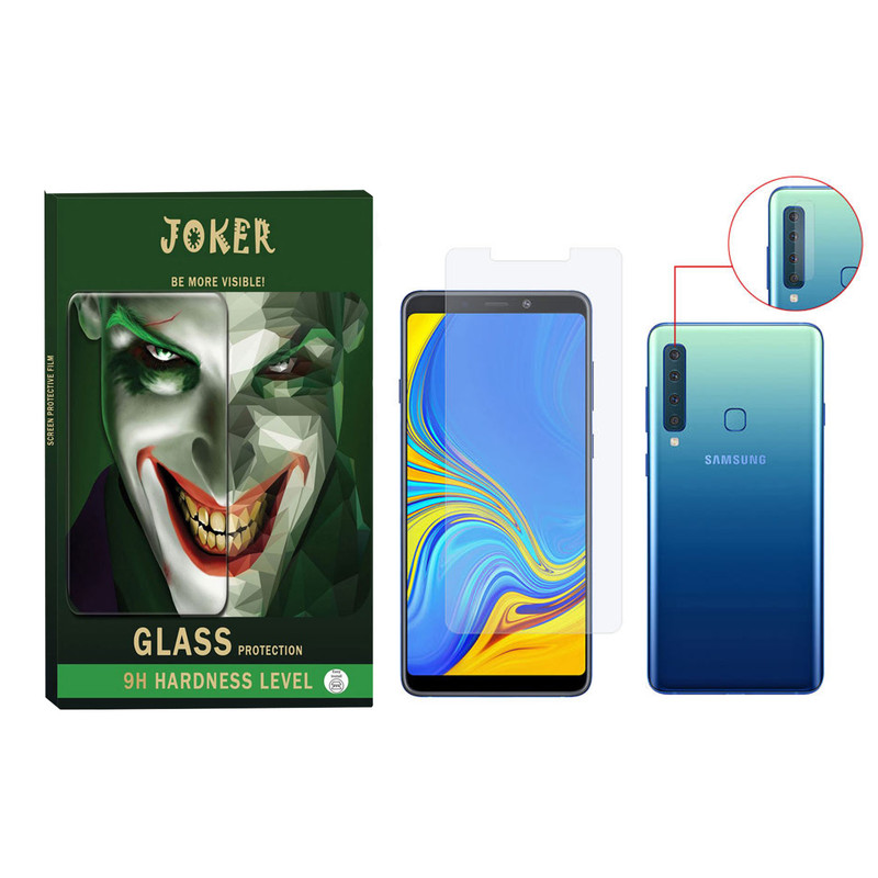  محافظ صفحه نمایش جوکر مدل SDHJ-01 مناسب برای گوشی موبایل سامسونگ Galaxy A9 2018 به همراه محافظ لنز