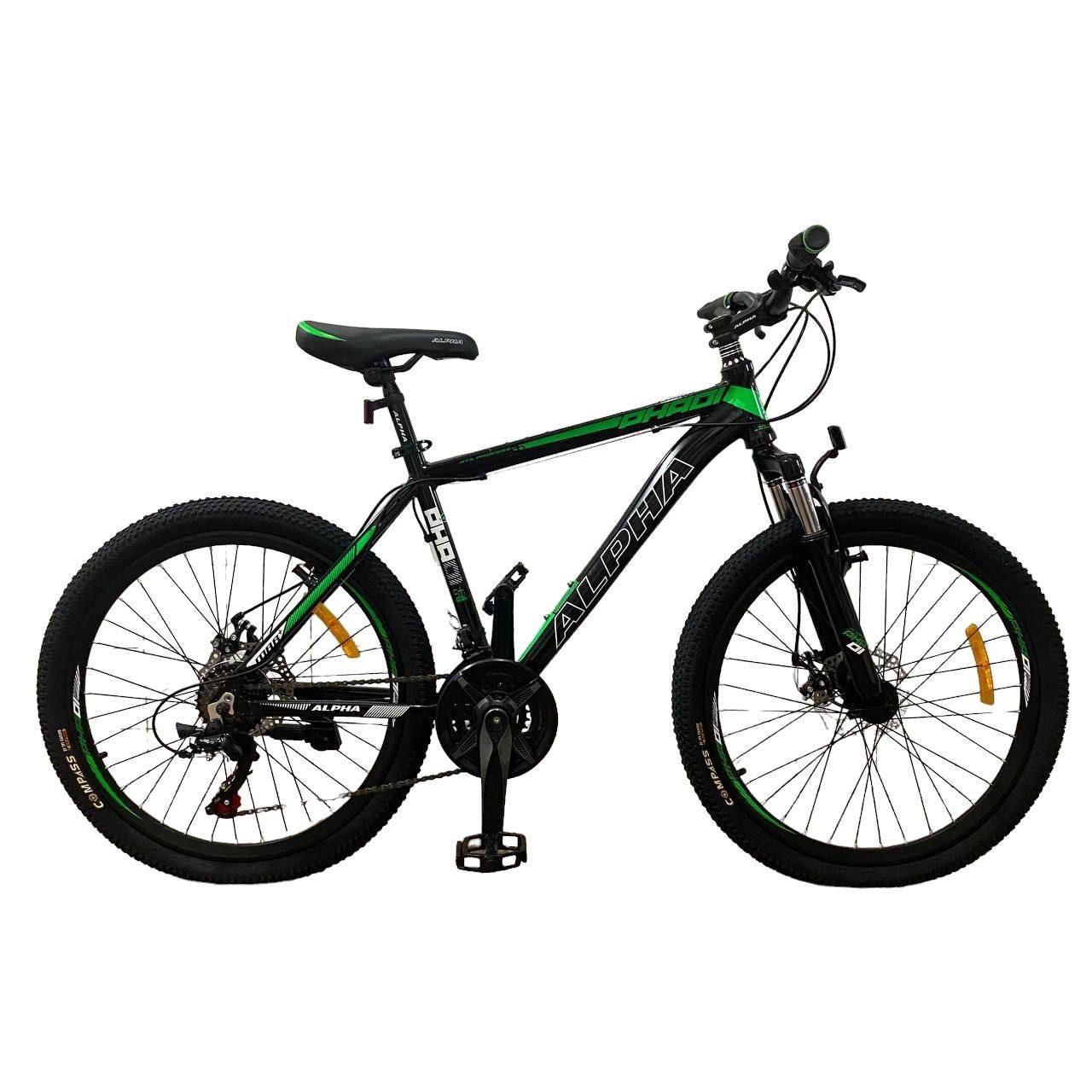 نکته خرید - قیمت روز دوچرخه کوهستان آلفا مدل M01 سایز طوقه 24 خرید