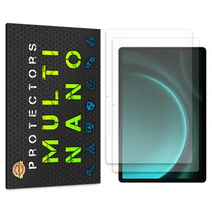 Multi Nano X-S2M Model Anti Reflex Screen Protector For Samsung Galaxy Tab S9 FE Plus X610 - X616 12.4 inch 2023 Tablet Pack Of 2