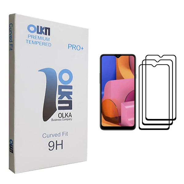 محافظ صفحه نمایش الکا مدل +PRO مناسب برای گوشی موبایل سامسونگ Galaxy A20s بسته سه عددی