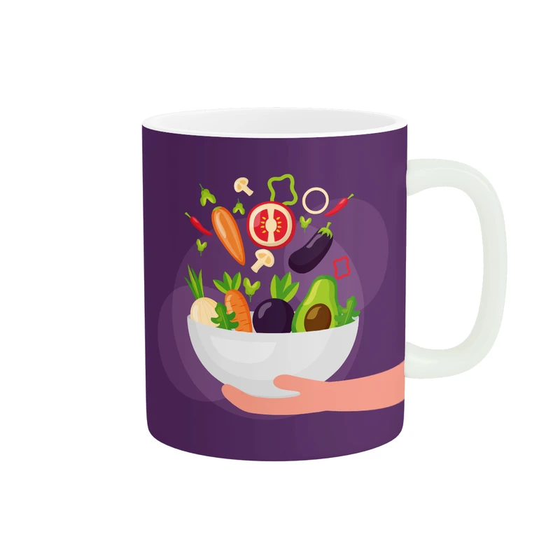 ماگ طرح میوه کد  420