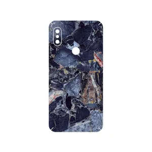 MAHOOT Broken black marble Cover Sticker for Xiaomi Redmi Note 6 Pro