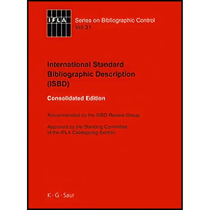 کتاب Isbd اثر nan انتشارات Walter de Gruyter